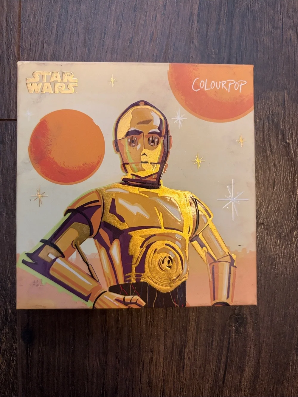 ColourPop Oh...My! C-3PO & R2-D2 Eyeshadow Palette — Gold, Bronze & Brown Shades